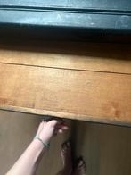 Antieke Kaptafel met Spiegel, Gebruikt, 100 tot 150 cm, 50 tot 100 cm, Hout