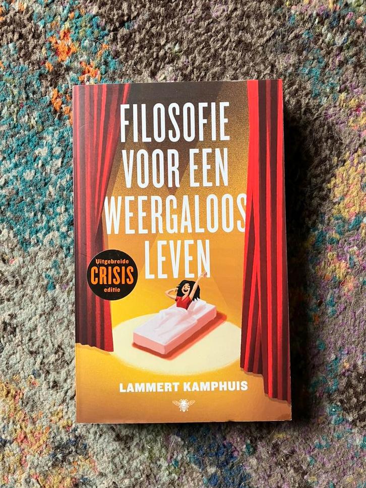Lammert Kamphuis - Filosofie voor een weergaloos leven, Boeken, Filosofie, Zo goed als nieuw, Ophalen of Verzenden