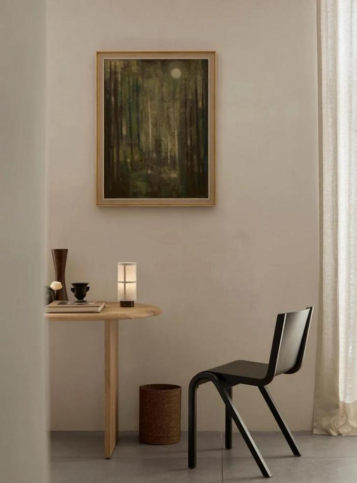 Audo Ready eetkamerstoel, Huis en Inrichting, Stoelen, Zo goed als nieuw, Eén, Hout, Zwart, Ophalen of Verzenden