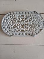 Ovale ijzeren onderzetter, Ophalen of Verzenden