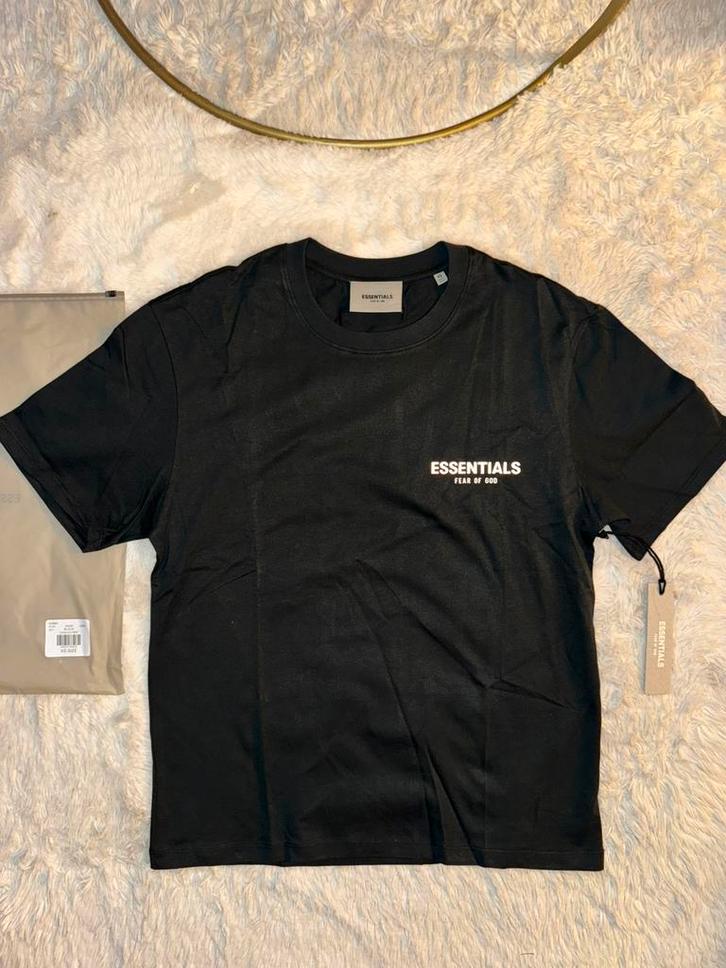 Nieuw T-shirt - Fear of God Essentials maat XS, Kleding | Heren, T-shirts, Zo goed als nieuw, Zwart, Ophalen of Verzenden