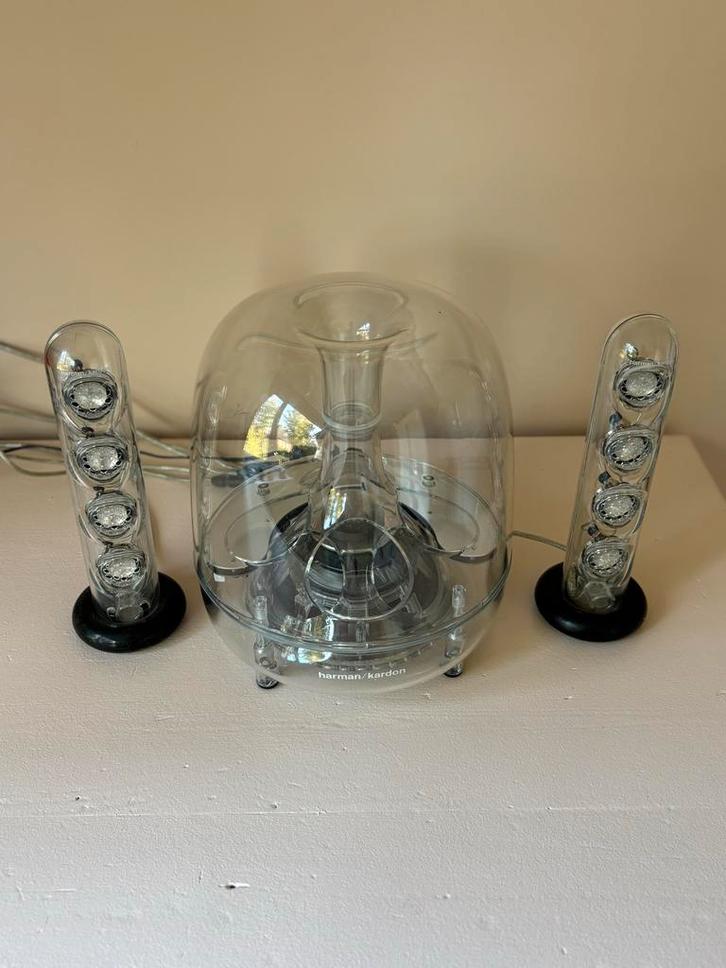 Harman Kardon Soundsticks III Speakerset, Audio, Tv en Foto, Luidsprekers, Gebruikt, Front, Rear of Stereo speakers, Minder dan 60 watt
