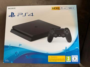 PlayStation 4 (500GB) met controller & 3 games beschikbaar voor biedingen