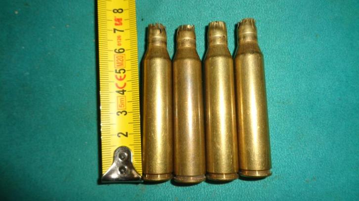 Lege huls set kaliber 8.6, Verzamelen, Militaria | Algemeen, Landmacht, Hulzen of Bodemvondsten, Nederland, Verzenden