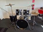 Dixon drumstel zwart, Muziek en Instrumenten, Drumstellen en Slagwerk, Gebruikt, N.v.t., N.v.t., N.v.t.