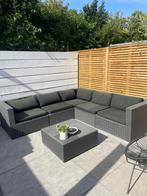 Loungeset tuinbank met tafeltje, Tuin en Terras, Tuinsets en Loungesets, Ophalen, Gebruikt, Bank, Loungeset