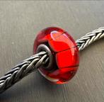 Trollbead pumpkin bead, Ophalen, Glas of Kristal, Zo goed als nieuw, Trollbeads