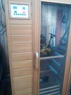 Infrarood sauna 90x90 keramische lampen bezorgen mogelijk, Sport en Fitness, Sauna, Ophalen, Zo goed als nieuw