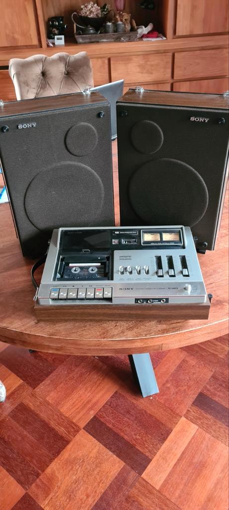 Sony TC-144CS cassettedeck (zeldzaam), Audio, Tv en Foto, Cassettedecks, Sony, Ophalen of Verzenden