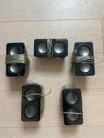 5 Philips Home Cinema Speakertjes, Philips, Gebruikt, Ophalen of Verzenden, Minder dan 60 watt