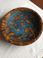 Groot aardewerken Wandbord / Schaal van Cor Unum - 33,5 cm., Antiek en Kunst, Ophalen of Verzenden
