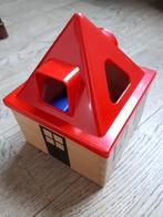 Speelhuisje met vormpjes (materialen plastic en hout), Ophalen, Gebruikt, Plastic
