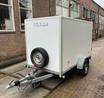 Gesloten aanhanger 750kg geremd 250x125x140 enkelas, Ophalen, Gebruikt