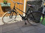 Zwarte damesfiets, Versnellingen, Zo goed als nieuw, 50 tot 53 cm, Ophalen