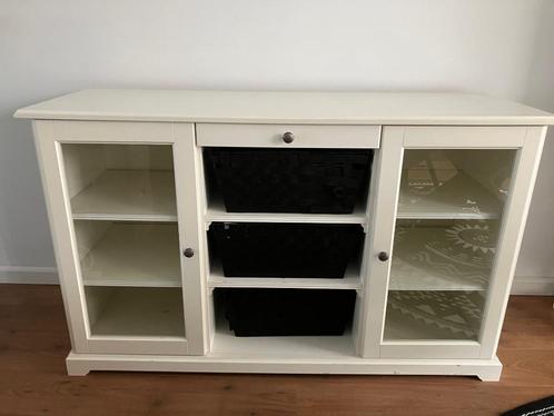 Ikea Liatorp dressoir, buffetkast gebroken wit, Huis en Inrichting, Kasten | Buffetkasten, Gebruikt, Minder dan 100 cm, 100 tot 150 cm