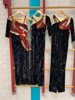 Handgemaakte Dans/Carnaval Pakken - Maat L & XL, Overige typen, Zwart, Maat 42/44 (L), Ophalen of Verzenden