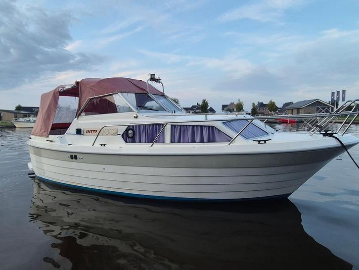 prachtige inter 770 yanmar 3clinder diesel, Watersport en Boten, Motorboten en Motorjachten, Gebruikt