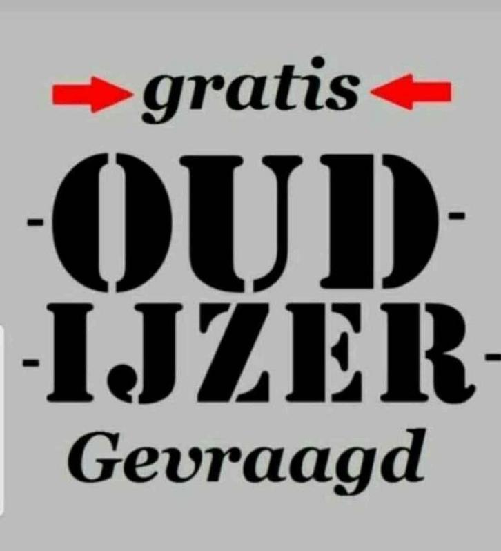 Oud ijzer, Doe-het-zelf en Verbouw, Metalen, Zo goed als nieuw, Ophalen