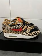 Nike Air Max 1 Atmos Animal - EU 42.5 US 9, Ophalen of Verzenden, Gedragen, Bruin, Sneakers of Gympen