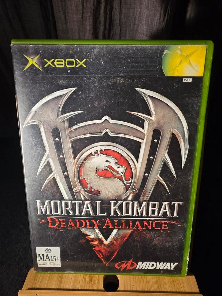 Mortal Kombat: Deadly Alliance - Xbox, Spelcomputers en Games, Games | Xbox Original, Gebruikt, Vechten, 2 spelers, Vanaf 16 jaar