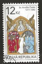 Tsjechie 27. heilige Anelka, Overige landen, Verzenden, Gestempeld
