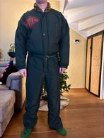 Vintage Ski Overall - Groen, Ophalen of Verzenden, Zo goed als nieuw, Maat 52/54 (L), Pak