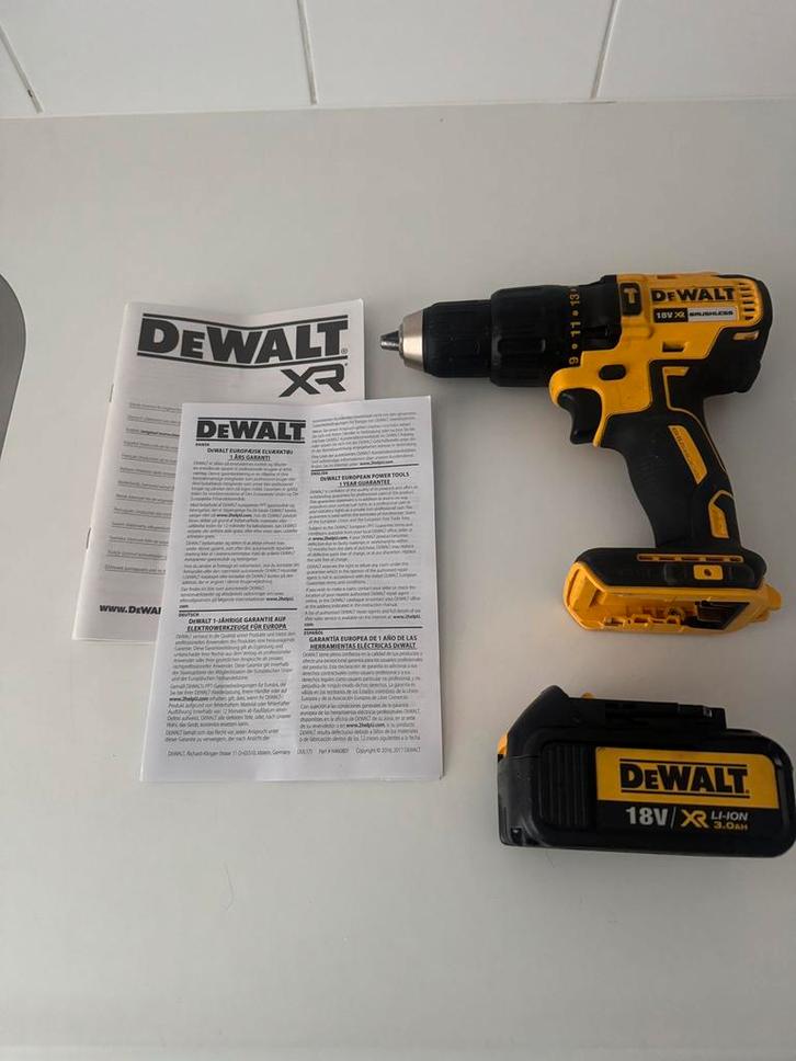 DeWalt Accu Klop , Schroef en Boormachine zo goed als NIEUW, Doe-het-zelf en Verbouw, Gereedschap | Boormachines, Zo goed als nieuw