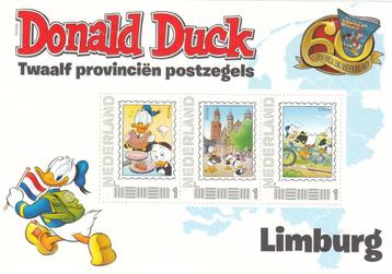 Nederland Postset Donald Duck Limburg met zegels + kaarten  beschikbaar voor biedingen