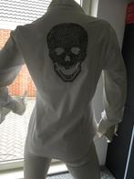 Amor&psyche blouse met steentjes maat m, Kleding | Dames, Maat 38/40 (M), Verzenden, ., Wit
