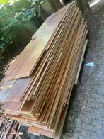 Grenen vloer - 40m2, Doe-het-zelf en Verbouw, Hout en Planken, Ophalen, Minder dan 25 mm, Grenen, Zo goed als nieuw