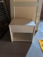 Nachtkastje met lade, Gebruikt, Minder dan 45 cm, Ophalen of Verzenden, Minder dan 55 cm