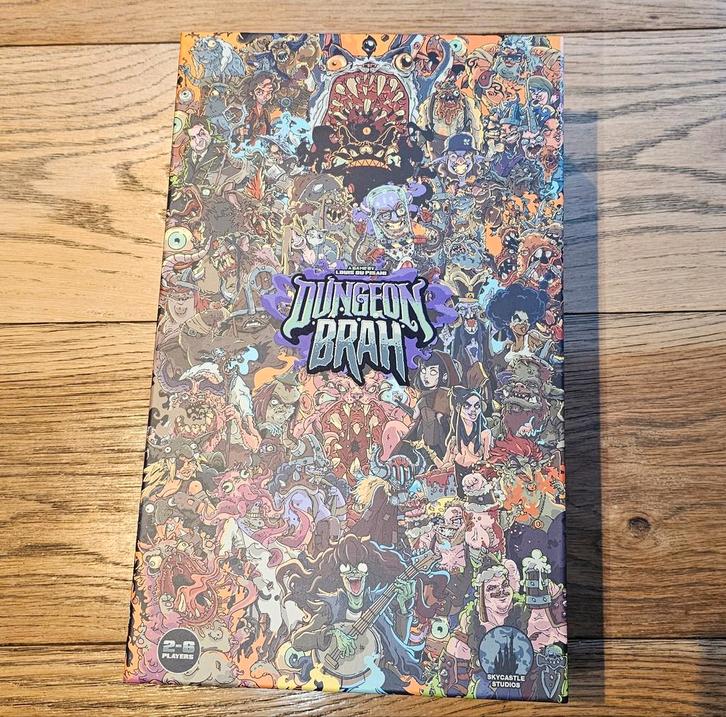 Dungeon Brah (Kickstarter Edition) - Bordspel / Deckbuilder, Hobby en Vrije tijd, Gezelschapsspellen | Bordspellen, Zo goed als nieuw