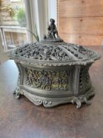 Oud duits juwelendoosje., Antiek en Kunst, Antiek | Tin, Ophalen