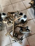 Spoeljetters 8x en melkklauw 8x, Ophalen, Gebruikt