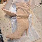 Nieuwe beige glitter dameslaarzen maat 39, Kleding | Dames, Schoenen, Hoge laarzen, Nieuw, Ophalen of Verzenden, Givana