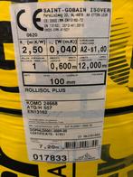 3 Rollen Isover Rollisol Plus 100mm Isolatie - Nieuw!, Doe-het-zelf en Verbouw, Isolatie en Afdichting, Ophalen, Nieuw, Muurisolatie
