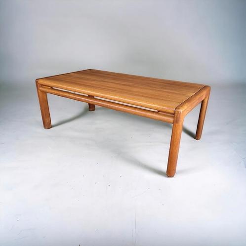Deense teakhouten salontafel omkeerbaar blad, Antiek en Kunst, Antiek | Meubels | Tafels, Ophalen