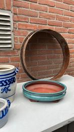 Grote brocante zeef (bollenzeef), Ophalen