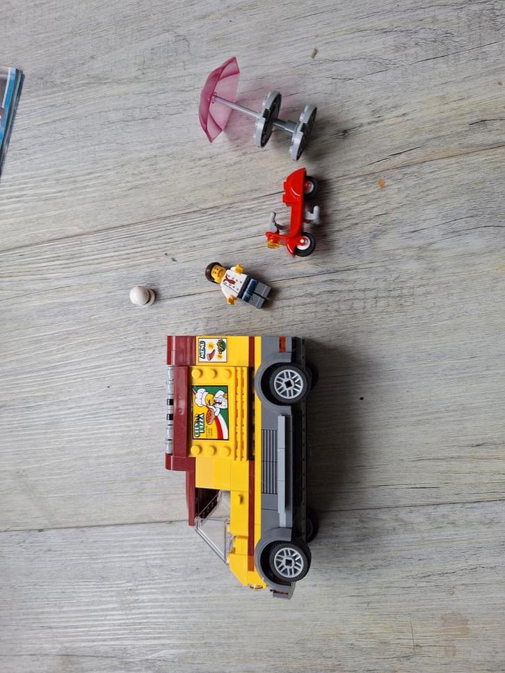Lego City Pizza Bus 60150 - In Prima Staat!, Kinderen en Baby's, Speelgoed | Duplo en Lego, Ophalen of Verzenden