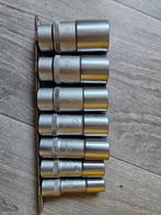 Gedore lange zeskant doppen 1/2", Ophalen of Verzenden, Gebruikt