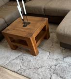 Salontafel Goossens “Roots”, massief eiken, Ophalen, 50 tot 100 cm, 50 tot 100 cm, Zo goed als nieuw