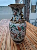 Antieke hand geschilderde chinese nanking vaas rond 19e eeuw, Antiek en Kunst, Antiek | Vazen, Ophalen