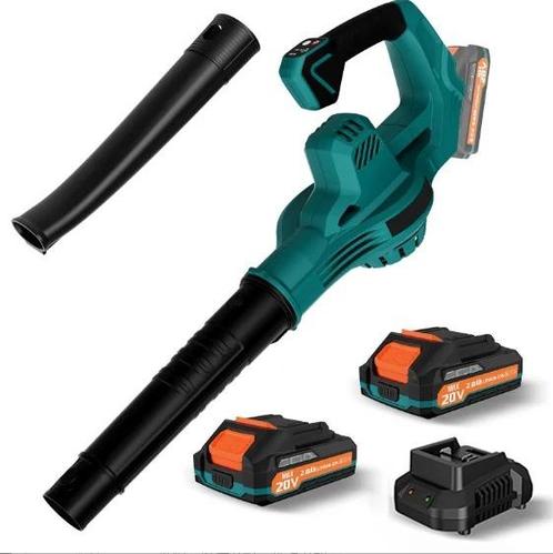 Draadloze Bladblazer 3000W + Accubatterij, Tuin en Terras, Bladblazers, Nieuw, Handgedragen, Elektrisch, Met zuigfunctie, Verzenden