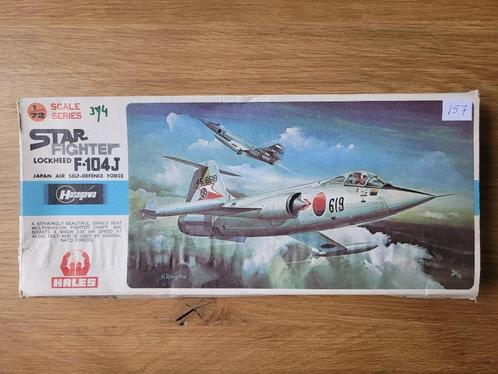 1:72 1/72 Hasegawa Lockheed F-104J Starfighter, Hobby en Vrije tijd, Modelbouw | Vliegtuigen en Helikopters, Zo goed als nieuw
