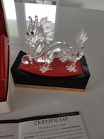 Swarovski jaarstuk draak 1997 compleet, Ophalen, Zo goed als nieuw, Figuurtje