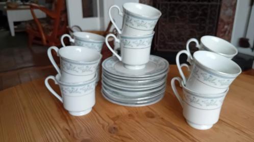 10 kop en schotels, Antiek en Kunst, Antiek | Servies compleet, Ophalen