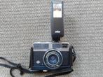 Fotocamera Agfa Optima 200 (analoog) + flitser Braun F 16B, Audio, Tv en Foto, Fotocamera's Analoog, Ophalen of Verzenden, Gebruikt