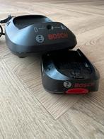 Bosch accu 14.4v  + lader, Ophalen of Verzenden, Gebruikt