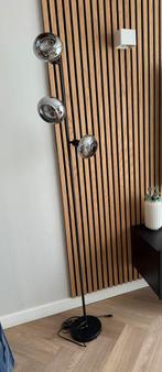 Vloerlamp met 3 bollen, Huis en Inrichting, Lampen | Vloerlampen, Ophalen, Zo goed als nieuw, Minder dan 100 cm