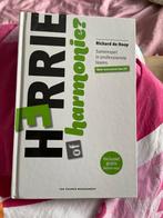 Harrie of harmonie? - Richard de Hoop, Ophalen of Verzenden, Zo goed als nieuw, Management